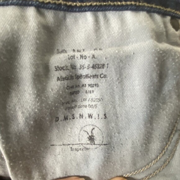 All saints Jacks Place Womens Size 30/32 Skinny Jeans Distressed Medium Wash - Picture 13 of 14